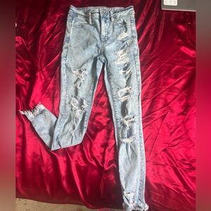 American Eagle Outfitters  ripped jeans